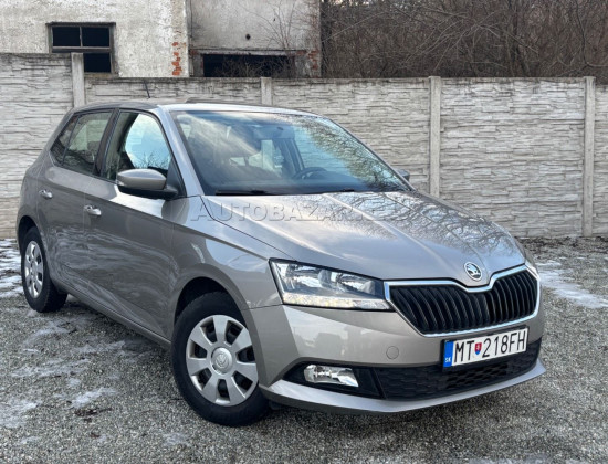 Škoda Fabia 1.0mpi kupovaná na Slovensku 74 000km